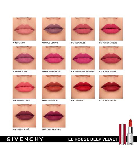 le rouge matte 110 givenchy|givenchy deep velvet lipstick.